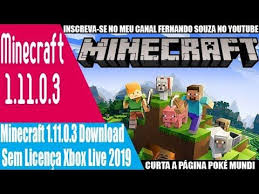 Download Mcpe 1 11 0 3 Oficial Apk Sem Licenca Login Xbox Live Minecraft Pocket Edition 2019 Youtube In 2020 Xbox Live Minecraft Pocket Edition Minecraft