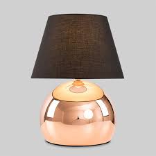 giant mojo touch lamp in copper black shade touch lamp lamp bedside lamp