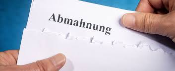 Anderenfalls erfolgt die zustellung des verwarnungsschreibens mit eingeschriebenem brief. Rechtsanwalt Fur Abmahnungen Im Arbeitsrecht In Worms Und Mainz Dr Ulrich Hallermann