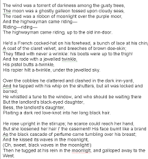Annabel Chaffer Designer Accessory And Gift Collection Poems The Highwaymen Beautiful Words