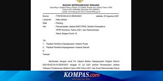 Kemenag mengumkan bahwa skd tahap buka akan dilaksanakan di empat provinsi. Bkn Jadwal Skd Cpns Dimulai 2 September 2021 Halaman All Kompas Com