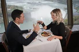 Not only does this restaurant offer falls views from 775 feet up, it also affords panoramic vistas, thanks to its ability to make a full rotation each hour. Niagara Falls Breakfast Package Holiday Inn By The Falls