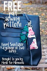 Fits snuggly between the seat and console. Free Pdf Pattern Hand Sanitizer Keychain Holder