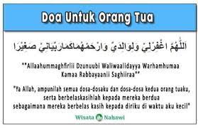 Tuliskan Doa Kepada Orang Tua Berserta Artinya Brainly Co Id