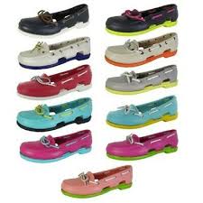 Entdecke unsere auswahl hier . Crocs Damen Beach Line Slip On Boat Schuhe Eur 9 41 Picclick De