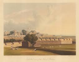 Capt. Robert Grindlay, India - Mumbai / Bombay, Fort George, 1830 | The Map House