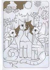 sergeant rosina art lessons fabric painting cat coloriage homer simpson