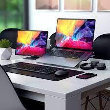 Satechi Usb C Hubs Adapters Computer Setup Computer Desk Setup Ipad Desk