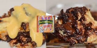 Khas untuk akak yang sukakan roti sarang lebah yang lembut. Puding Roti Coklat Butterscotch Guna Roti Butterscotch Makan Dengan Custard Sauce Pa Ma