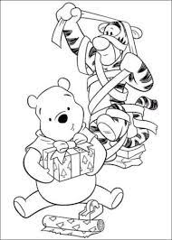 Pooh bear coloring pages with simply simple winnie the pooh. 35 Free Disney Christmas Coloring Pages Printable
