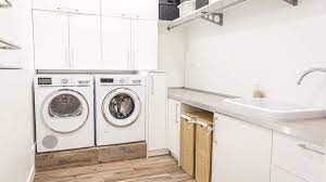 For some homeowners, traditional paint colors for bathrooms just don't cut it. 13 Inspiring Laundry Room Paint Colors That Make Washing Clothes A Fun Chore Homenish
