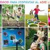 Ya sea el parchís, monopoly, pictionary, trivial, etc., te aconsejamos que lleves estos juegos al jardín o a un parque y disfrutes de un bonito día de sol fuera de casa. 1