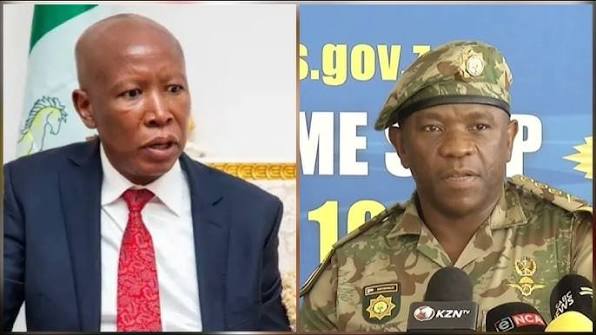 Julius Malema has called for General Nhlanhla Mkhwanazi to be summoned