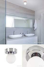 pin op straluma badkamer lampen