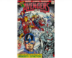Avengers Age of Ultron | Comic Book Print - Etsy