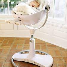 snoozing in our fresco chrome in cradle mode your newborn baby can lie fully flat up away from the ground new baby products cool baby stuff baby life hacks