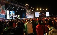 Mauricio macri, presidente de argentina, declaró inaugurada la tercera versión de los juegos olímpicos de la juventud buenos aires 2018, en una ceremonia que tuvo lugar en pleno centro de esta. 2018 Summer Youth Olympics Wikipedia