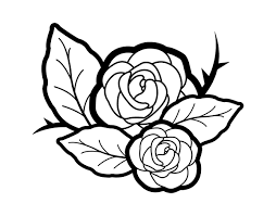 Love to sew has uploaded 2273 photos to flickr. Two Roses Coloring Page Coloringcrew Com