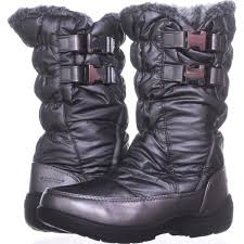 Details About Sporto Makela Waterproof Winter Boots 594 Dark Pewter 6 5 Us