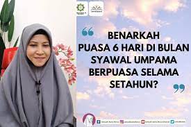 Melakukan puasa syawal selama 6 hari hukumnya sunnah. Benarkah Puasa 6 Hari Di Bulan Syawal Umpama Berpuasa Selama Setahun Ustazah Asma Harun Beri Penjelasan Utusantv