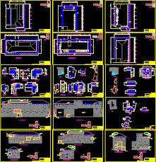 Sante Et Sport Plans Bibliotheque Genie Civil Autocad