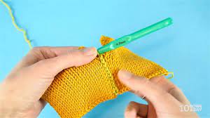 Create a horizontal seam using the overcast (whip) stitch. Another Way To Make A Flat Chain Seam Youtube