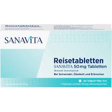 Reisetabletten Sanavita 50 Mg Tabletten 20 Stuck Sanicare 14416371
