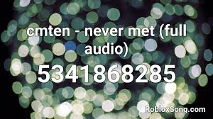 Cmten Never Met Full Audio Roblox Id Roblox Music Codes Read char codes from the story roblox ids by ericka022318 (ericka terry) with 67,808 reads. cmten never met full audio roblox