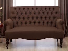 2 Sitzer Sofa Stoff Barock Manifia Braun Sofa Stoff Sofa Moderne Couch