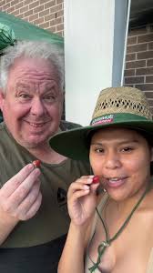 First Strawberry Harvest.