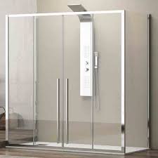 Showing results for bathroom sliding door. Karag Elysium 600 Rectangular Double Sliding Doors Shower Enclosure 8mm 200h Flobali