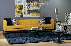 75 Beautiful Yellow Sofa For Living Room Decor Ideas Blue Living Room Decor Blue And Yellow Living Room Blue Living Room