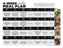 As you start to plan your family, it's natural to ponder what that might look like. 4 Week Healthy Meal Plan With Grocery List The Real Food Dietitians
