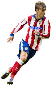 Antoine griezmann render (atlético madrid). Antoine Griezmann Football Render 9773 Footyrenders