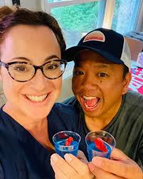 In the name of quality control, rest assured the Jell-O shots were tested &  approved for tomorrow's Laborrr Day Pirate and Mermaid Party!