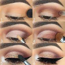 Para que este maquillaje marrón este completamente terminado recomendamos que delinee el ojo con un delineador negro. Tutorial De Maquillaje Paso A Paso Con Brillo Facil Makeuptips Eyemakeupcolourful Maquillaje Paso A Paso Tutoriales De Maquillaje Tutorial Maquillaje Ojos