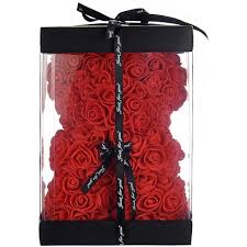 Ás vezes os noivos querem se casar no mesmo dia que começaram a namorar, ou no dia do. Roses Teddy Bear Flowers Rose Bear Rose Teddy Bear Best Gift For Valentines Day Anniversary Birthdays Bridal Showers Fully Assembled 10 Inch Bear W Clear Gift Box Red Walmart Com Walmart Com