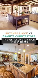 Maybe you would like to learn more about one of these? Wood Butcher Block Countertops Vs Granite Cost More Countertops Butcher Block Countertops Butcher Block Island Kitchen