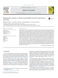 These psas are in the public domain and are not copyrighted. Pdf Mapping Fire Regimes In China Using Modis Active Fire And Burned Area Data