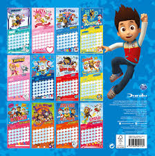 Weihnachtsferien semesterferien osterferien pfingstferien sommerferien und schulautonome tage. Paw Patrol Wandkalender Bei Europosters