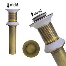 By picking the best kitchen sinks, your daily routine around the worktop would be much smoother. Sanlingo Pop Up Waste Push Button Click Clack Bath Kitchen Sink Antique Brass Ceres Webshop