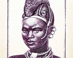 Impresión de arte de pared africana, arte negro, arte de niña negra,  impresión feminista, arte afroamericano, arte de Black Lives Matter, mujer  africana, reina negra