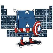Captain Americium Chemical Avengers Avengers Chemistry Education Captain