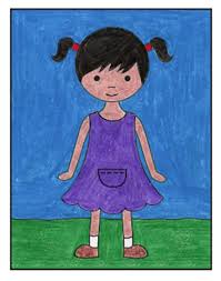 Doms ( zoom ultimate dark ) pencil subscribe to my channel to get more drawing videos. How To Draw A Girl In A Dress Art Projects For Kids