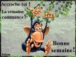 Résultat de recherche d'images pour "bonne semaine"