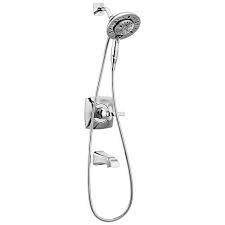 111th street, indianapolis, indiana 46280 350 south edgeware road, st. Delta Vesna 14 Series Single Handle Shower Trim Kit With 5 Spray H2okinetic In2ition Dual Hand Held Shower Head With Hose Chrome 144789 I Valve Included Brickseek