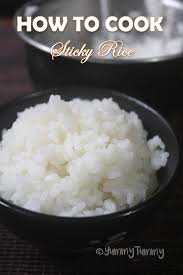 How To Cook Sticky Rice Sushi Rice Using A Sauce Pan Recipe Sushi Rice Sticky Rice Steamed Rice