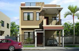 6 mts de frente x 20 mts de fondo construcción: Casas De Dos Pisos Pequenas Con Terraza Ideas De Nuevo Diseno