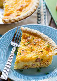Easy Ham And Cheese Quiche Spicy Southern Kitchen Recipe Quiche Recipes Quiche Recipes Easy Ham And Cheese Quiche