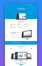 Cooper Simple App Landing Page Template Design De Aplicativos Design De Interface Aplicativos